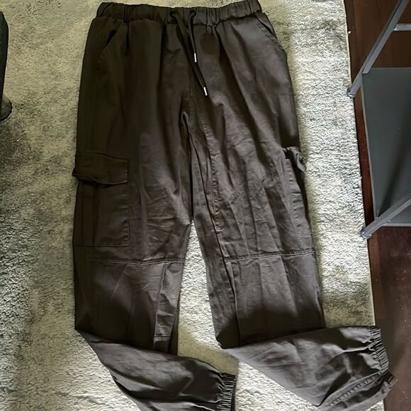 Greenish/gray joggers  - Picture 1 of 2
